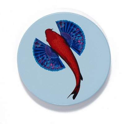Dessous de verre FISHKOI GANGZAI - Maison James Close à Antibes