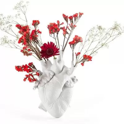 Vase Coeur Love in Bloom