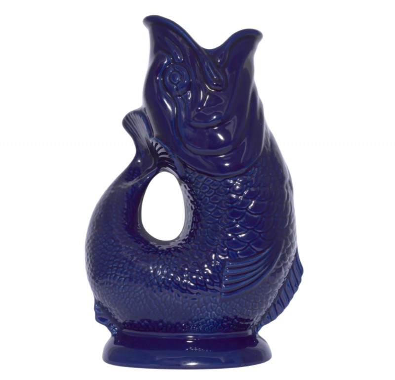 Carafe Gluggle Beu Cobalt - Maison James Close à Antibes Carafe Gluggle Beu Cobalt - Maison James Close à Antibes