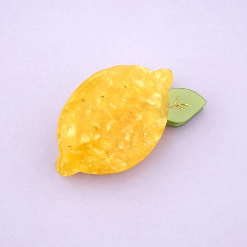Pince à cheveux Citron Coucou Suzette - Maison James Close à Antibes Pince à cheveux Citron Coucou Suzette - Maison James Close à Antibes