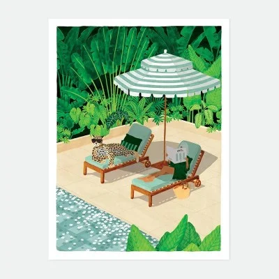 Affiche Summer pool All The Ways To Say - Maison James Close à Antibes