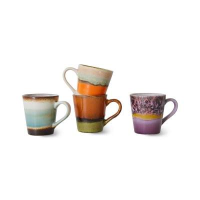 Set 4 tasses à expresso ACE7238 HK LIVING - Maison James Close à Antibes