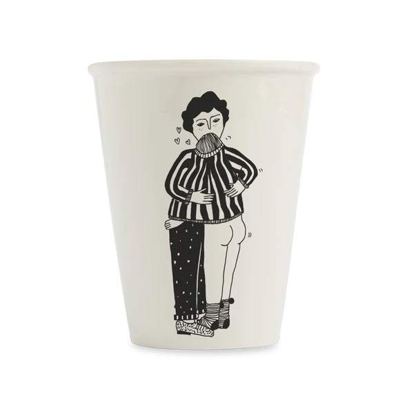 Tasse porcelaine Sweater Hug Helen b - Maison James Close à Antibes