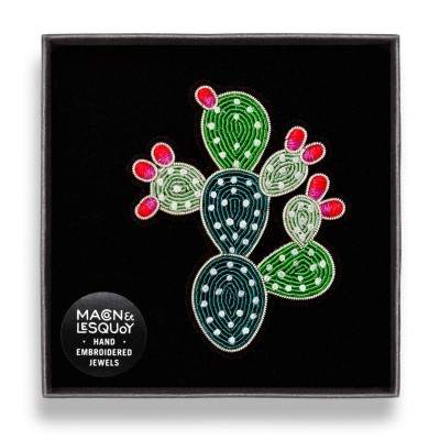 Broche Figuier de Barbarie Macon et Lesquoy - Maison James Close à Antibes Broche Figuier de Barbarie Macon et Lesquoy - Maison James Close à Antibes