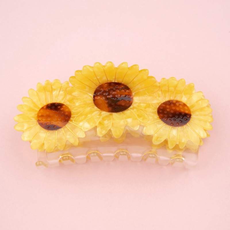 Pince à cheveux trio Tournesol Coucou Suzette - Maison James Close à Antibes Pince à cheveux trio Tournesol Coucou Suzette - Maison James Close à Antibes